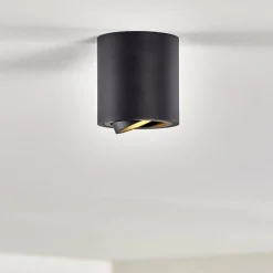 Plafonnier Barbuda Noir, 1 Lumiere