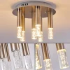 Plafonnier Basvuly Led Nickel Mat, 6 Lumieres