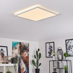 Plafonnier Boyero Led Blanc, 1 Lumiere