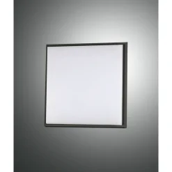 Plafonnier D'Exterieur Fabas Luce Desdy Led Noir, 1 Lumiere