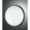 Plafonnier D'Exterieur Fabas Luce Olly Led Noir, 1 Lumiere
