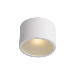 Plafonnier D'Exterieur Lucide Lily Blanc, 1 Lumiere