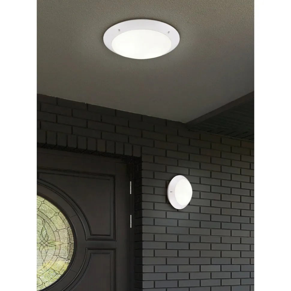 Plafonnier D'Exterieur Reality Camaro Blanc, 2 Lumieres