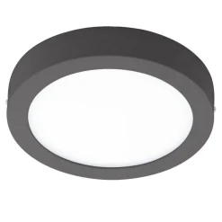 Plafonnier Eglo Argolis Led Anthracite, 1 Lumiere
