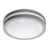 Plafonnier Eglo Connect Locana Led Argente, 1 Lumiere