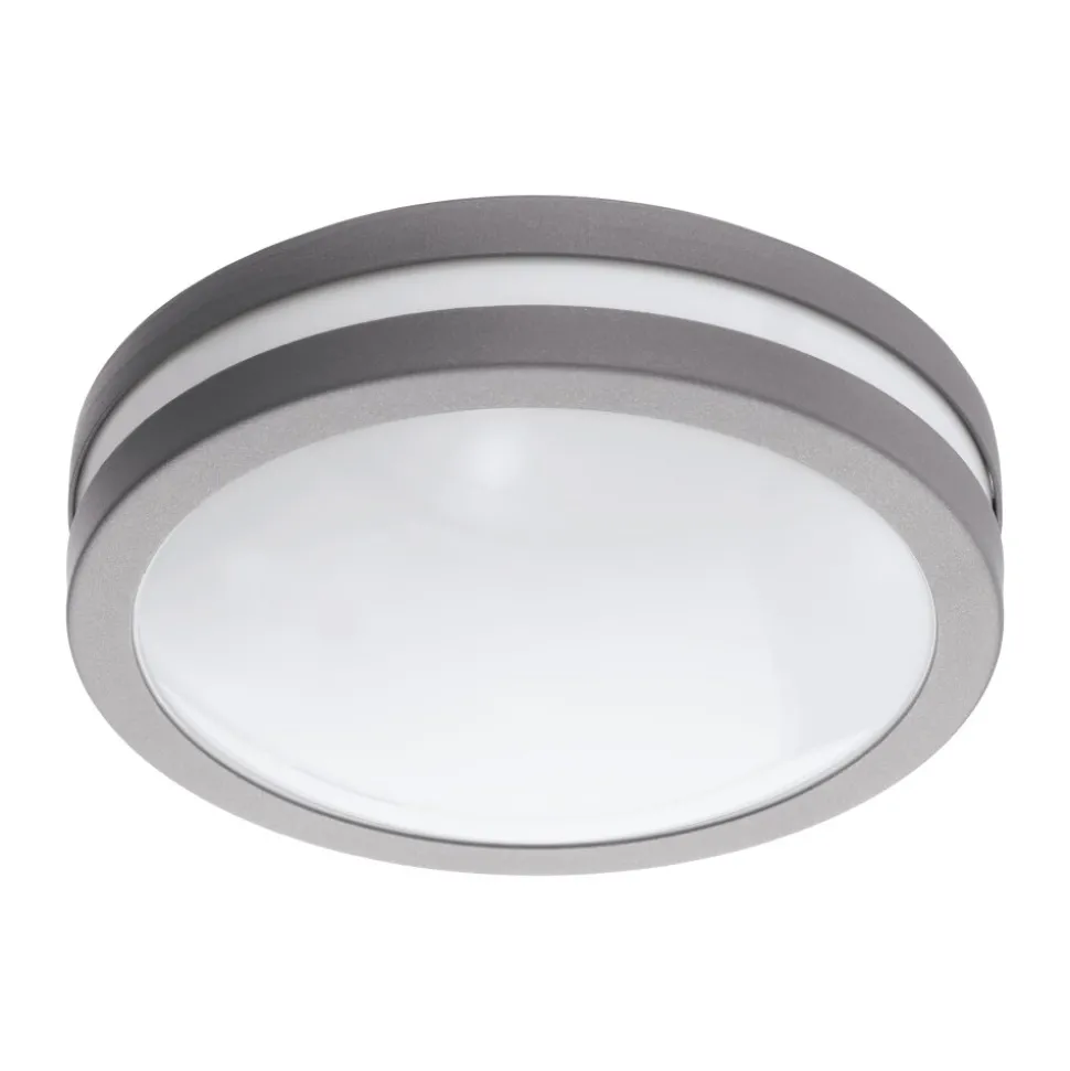 Plafonnier Eglo Connect Locana Led Argente, 1 Lumiere