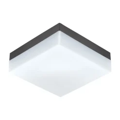 Plafonnier Eglo Sonella Led Anthracite, 1 Lumiere
