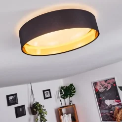 Plafonnier Elsa Led Blanc, 1 Lumiere