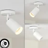 Plafonnier Exterieur Aketohoin Led Blanc, 1 Lumiere