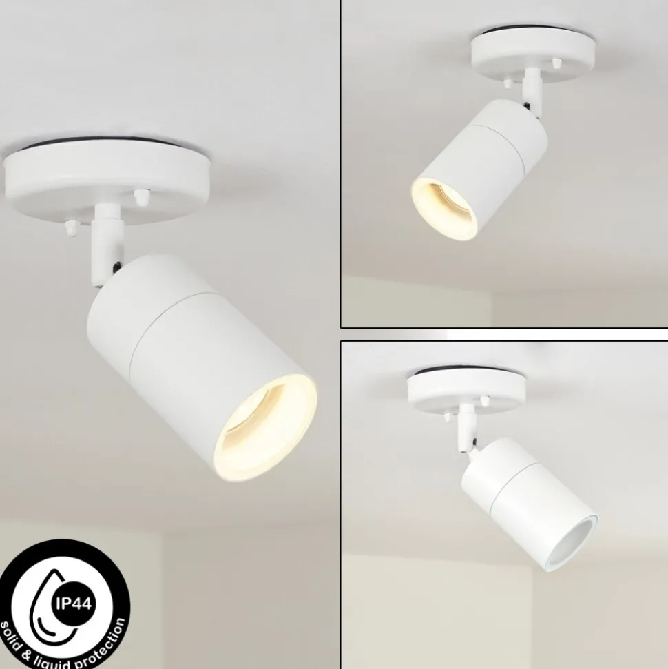 Plafonnier Exterieur Aketohoin Led Blanc, 1 Lumiere