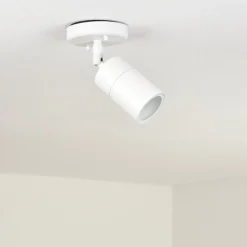 Plafonnier Exterieur Aketohoin Led Blanc, 1 Lumiere
