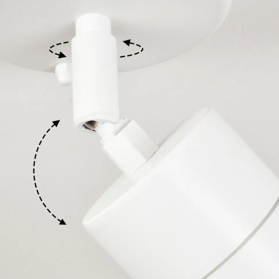 Plafonnier Exterieur Aketohoin Led Blanc, 1 Lumiere