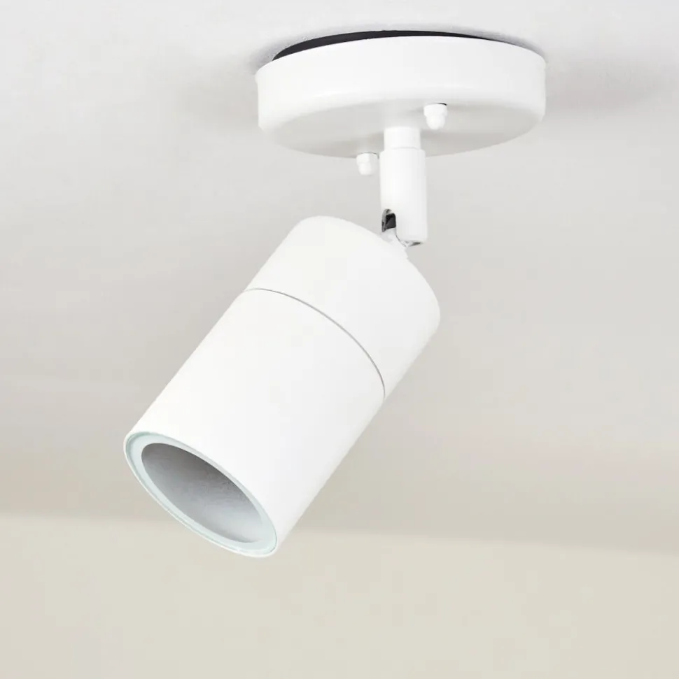 Plafonnier Exterieur Aketohoin Led Blanc, 1 Lumiere