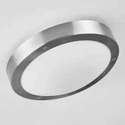 Plafonnier Exterieur Alleen Led Nickel Mat, 3 Lumieres