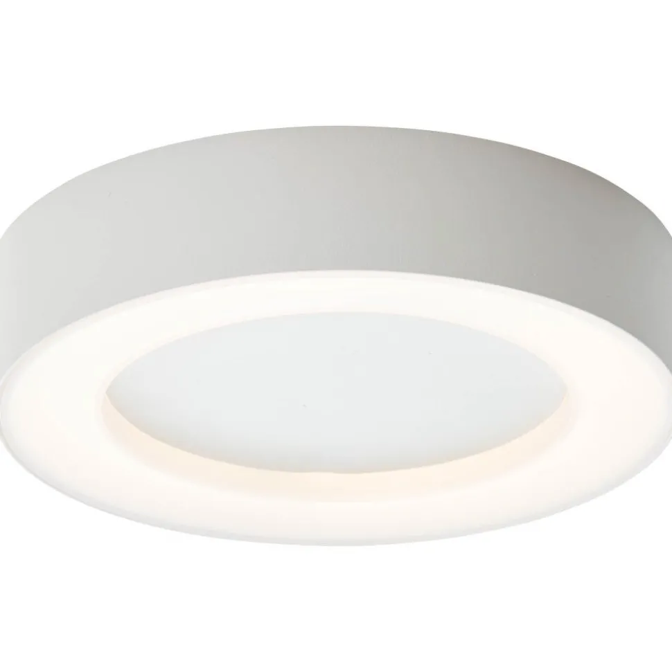Plafonnier Exterieur Brillliant Whittaker Led Blanc, 1 Lumiere