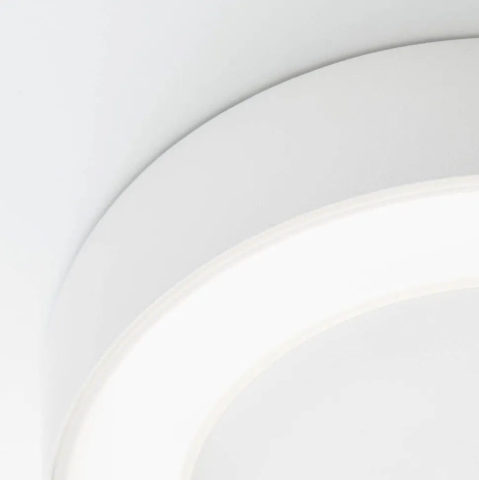 Plafonnier Exterieur Brillliant Whittaker Led Blanc, 1 Lumiere