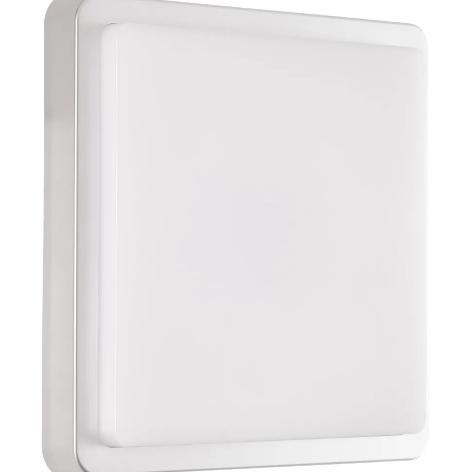 Plafonnier Exterieur Brilliant Devora Led Argente, 1 Lumiere