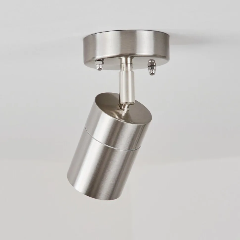 Plafonnier Exterieur Corneda Acier Inoxydable, 1 Lumiere