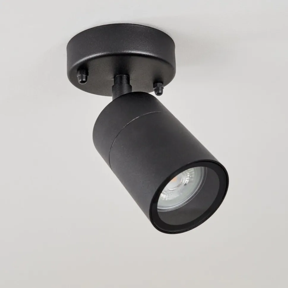 Plafonnier Exterieur Corneda Noir, 1 Lumiere