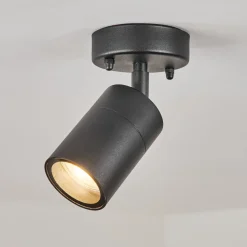 Plafonnier Exterieur Corneda Noir, 1 Lumiere