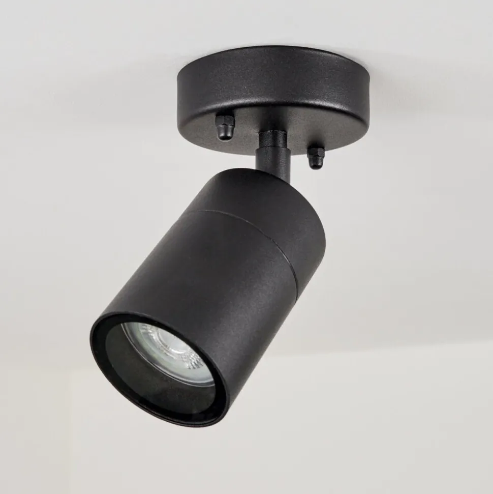 Plafonnier Exterieur Corneda Noir, 1 Lumiere