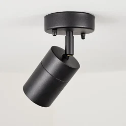Plafonnier Exterieur Corneda Noir, 1 Lumiere