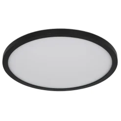 Plafonnier Exterieur Globo Sapana Led Noir, 1 Lumiere, Telecommandes