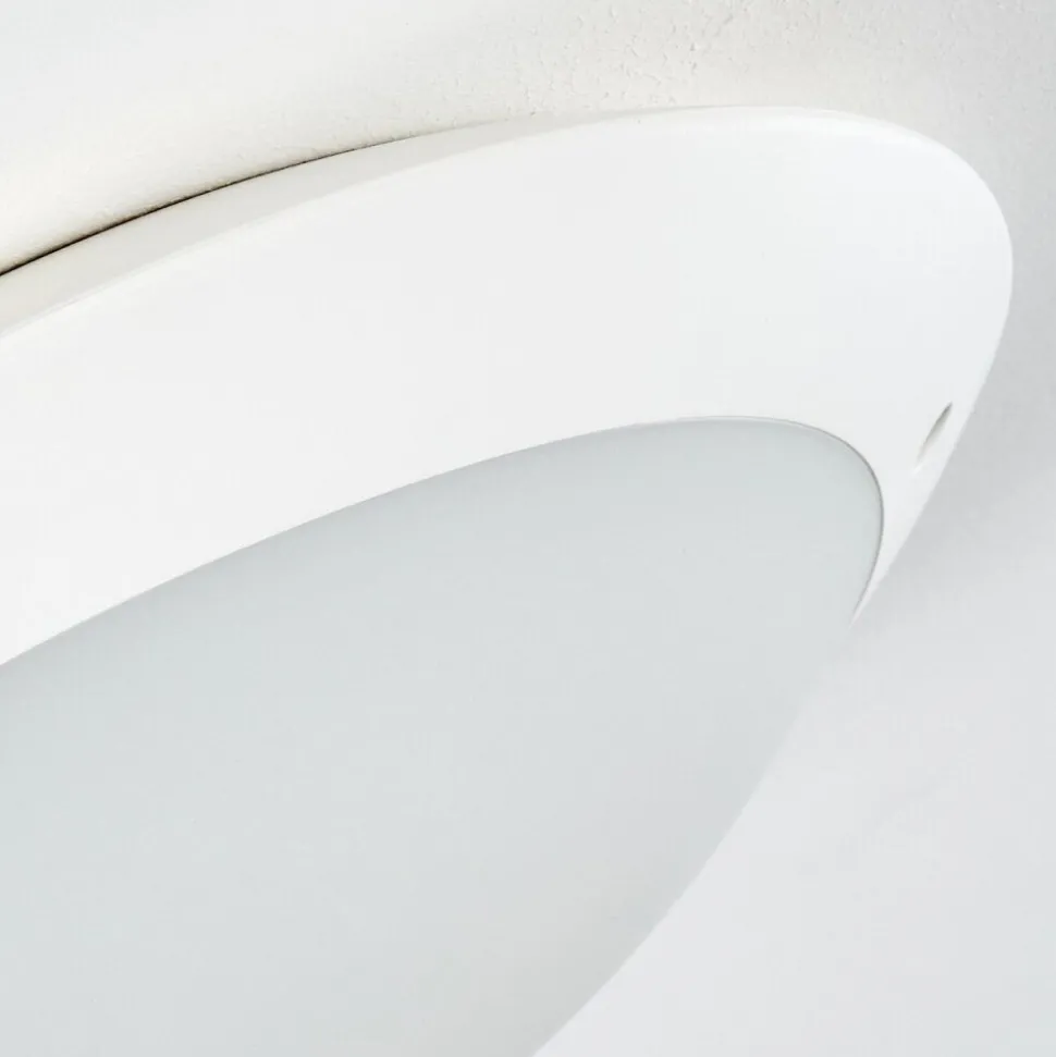 Plafonnier Exterieur Grafton Blanc, 2 Lumieres