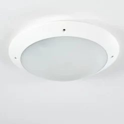 Plafonnier Exterieur Grafton Blanc, 2 Lumieres
