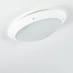 Plafonnier Exterieur Grafton Blanc, 2 Lumieres