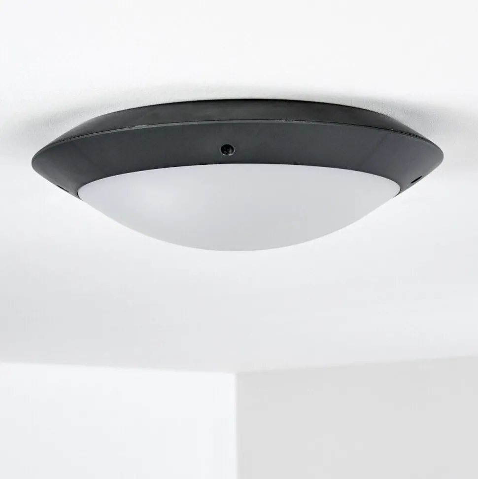 Plafonnier Exterieur Grafton Anthracite, 2 Lumieres