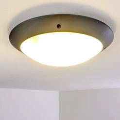 Plafonnier Exterieur Grafton Anthracite, 2 Lumieres