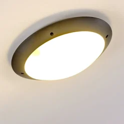 Plafonnier Exterieur Grafton Anthracite, 2 Lumieres
