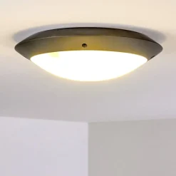Plafonnier Exterieur Grafton Anthracite, 2 Lumieres