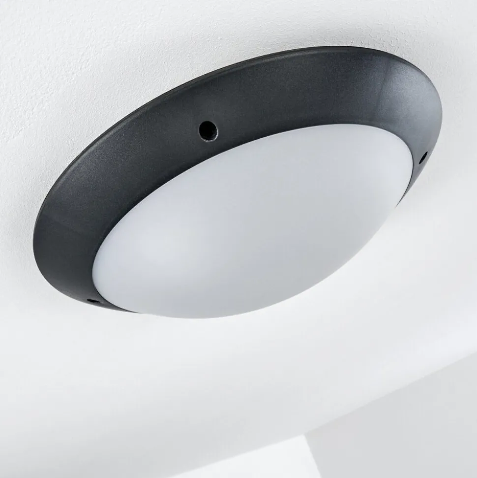 Plafonnier Exterieur Grafton Anthracite, 2 Lumieres