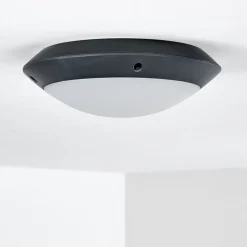 Plafonnier Exterieur Grafton Anthracite, 1 Lumiere