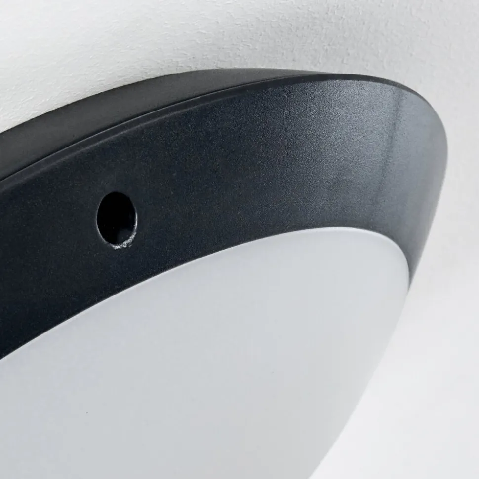 Plafonnier Exterieur Grafton Anthracite, 1 Lumiere