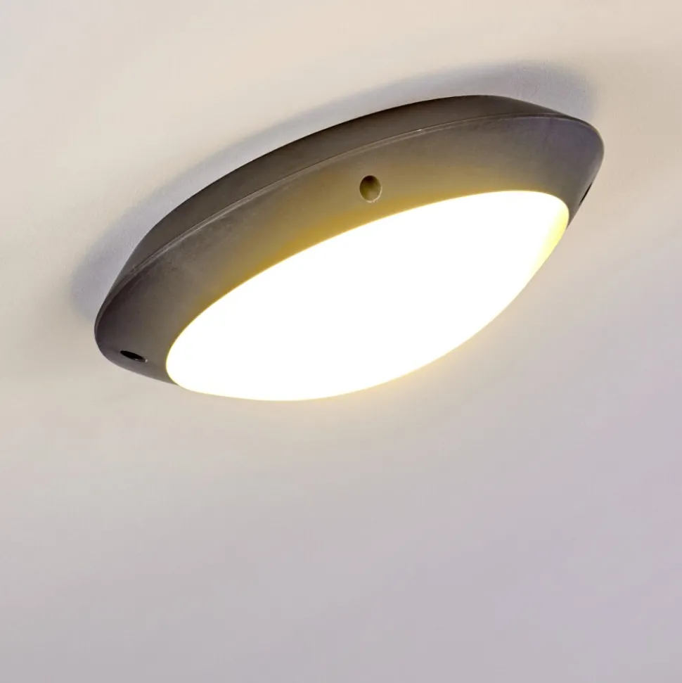 Plafonnier Exterieur Grafton Anthracite, 1 Lumiere