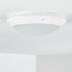 Plafonnier Exterieur Grafton Blanc, 1 Lumiere