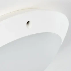 Plafonnier Exterieur Grafton Blanc, 1 Lumiere
