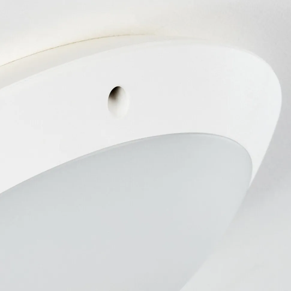 Plafonnier Exterieur Grafton Blanc, 1 Lumiere