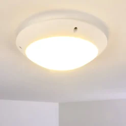 Plafonnier Exterieur Grafton Blanc, 1 Lumiere