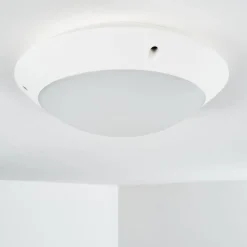 Plafonnier Exterieur Grafton Blanc, 1 Lumiere