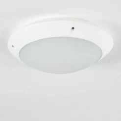 Plafonnier Exterieur Grafton Blanc, 1 Lumiere
