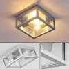 Plafonnier Exterieur Kiwalik Argente, 2 Lumieres