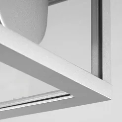 Plafonnier Exterieur Kiwalik Argente, 2 Lumieres