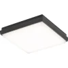 Plafonnier Exterieur Lcd Typ 5061 Led Noir, 1 Lumiere