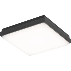 Plafonnier Exterieur Lcd Typ 5061 Led Noir, 1 Lumiere