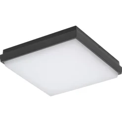 Plafonnier Exterieur Lcd Typ 5061 Led Noir, 1 Lumiere