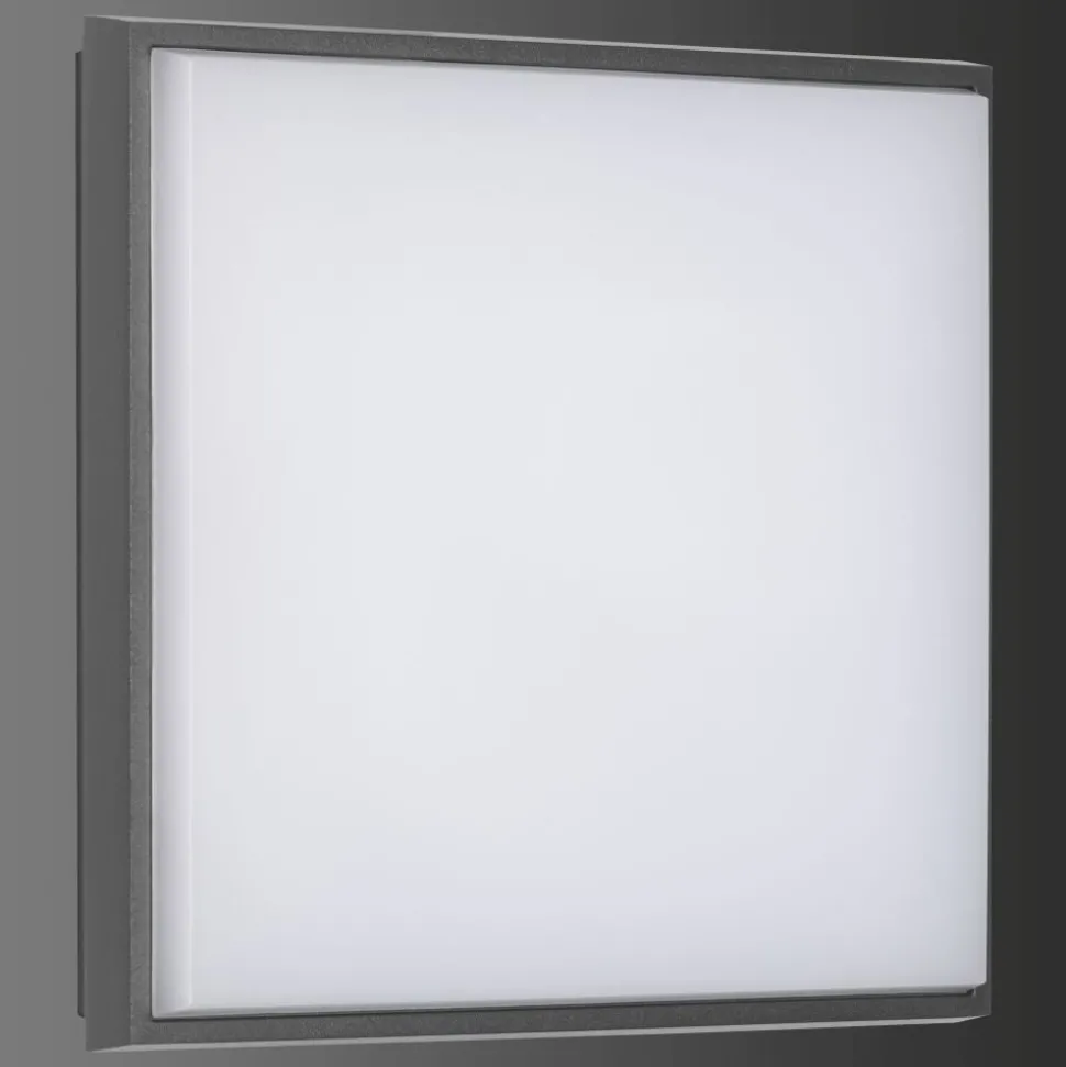 Plafonnier Exterieur Lcd Typ 5061 Led Noir, 1 Lumiere